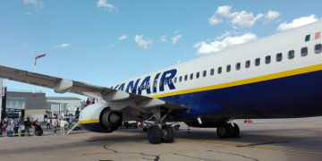 Pilotos de Ryanair en huelga septiembre 2019